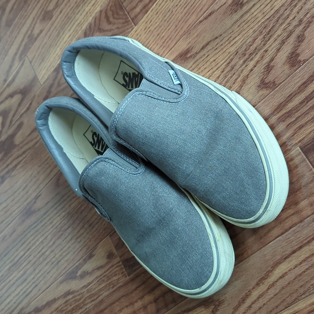 Vans® for J.Crew washed canvas classic slip-on sneakers